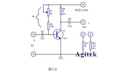 單級(jí)交流放大器的模電實(shí)驗(yàn)原理(圖4)