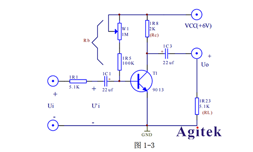 單級(jí)交流放大器的模電實(shí)驗(yàn)原理(圖9)