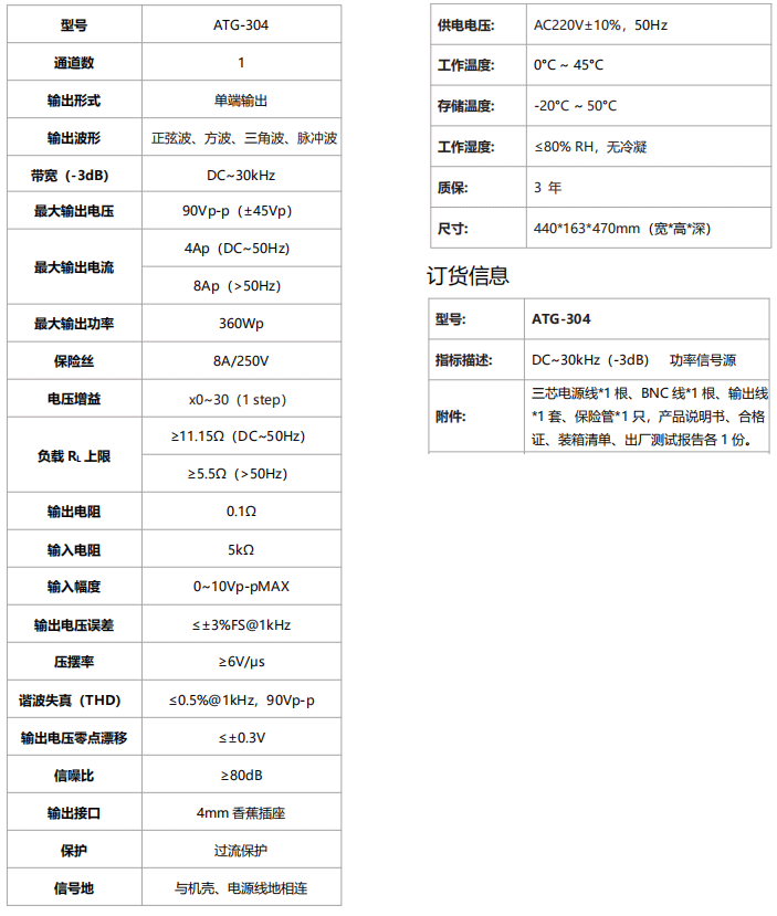 ATG-304功率信號源(圖1)