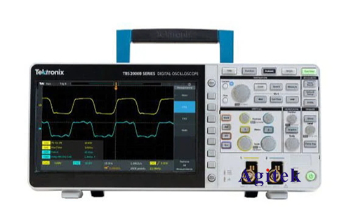 泰克TBS2202B數字存儲示波器測交流電